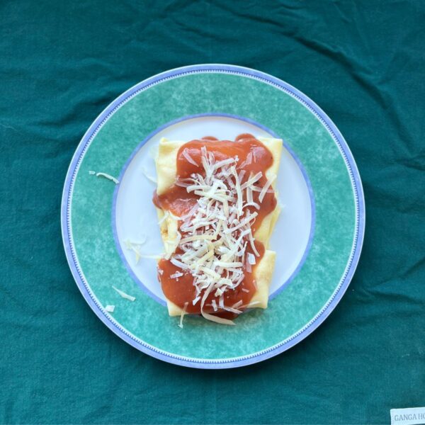 Crepes de Jamon y Queso al Fileto