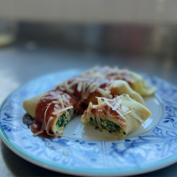 Crepes de Espinaca y Ricotta al Fileto - Imagen 2