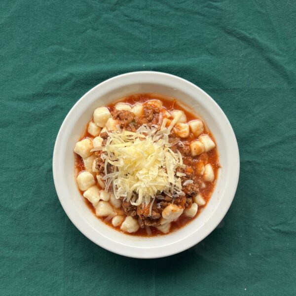 Ñoquis de Papa a la Bolognesa