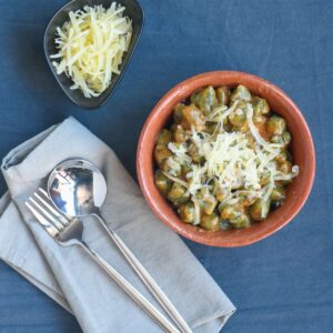 Ñoquis de Espinaca al Fileto