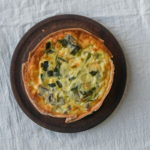Tarta Puerro